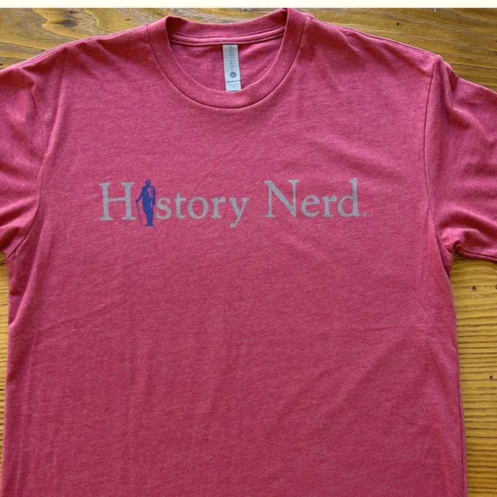 History Nerd t-shirt with George Washington